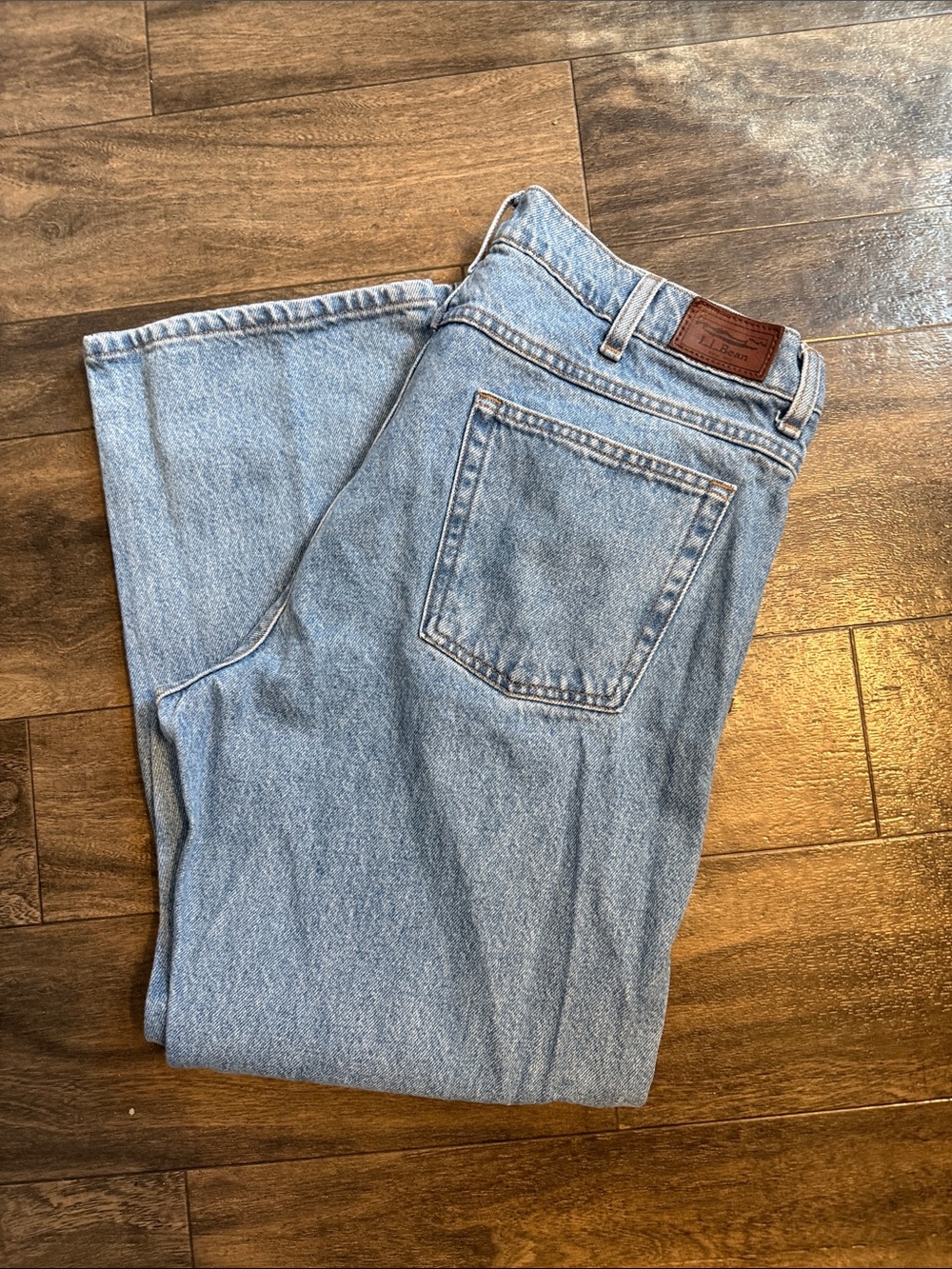 L.L. Bean Relaxed Light Blue Men’s Jeans